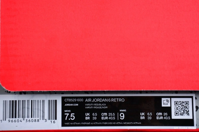 1st Kicks Shoes jordan 1541 ct8529- 